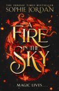 a fire in the sky