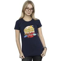 disney camiseta cars radiator springs para mujer