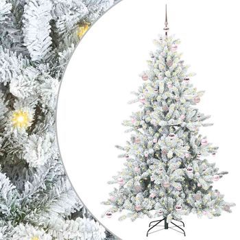 Árbol De Navidad Artificial Con Ramas Articuladas 210 Cm Vidaxl