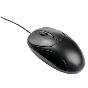 Ratón óptico USB Negro