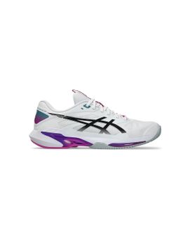 Zapatillas de Tenis ASICS Solution Speed Ff 4 Clay Hombre Blanco/Digital Sakura