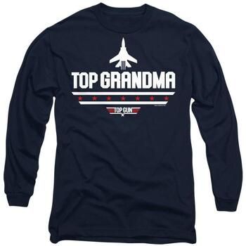 Top Gun Camiseta manga larga Top Grandma para hombre