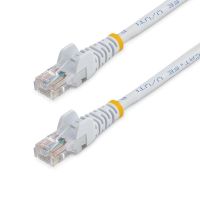 cable de red startech 1m cat5e utp rj45 snagless blanco poe