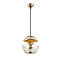 lampara de techo telmander-11410 oro brillante metal