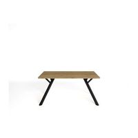 mesa rectangular de comedor paula diseno robusto y funcional