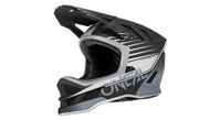 casco integral o  39 neal blade polyacrylite delta v 22 negro   gris
