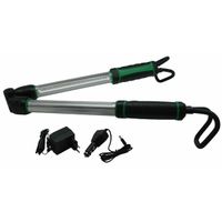 hofftech led beam 40 smd led foldable li-ion 12240v rechargable