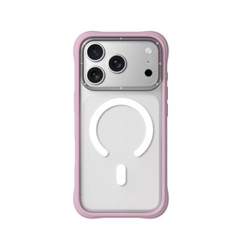 Youngkit Funda Para Iphone 17 Pro – Carcasa Magnética Dynamic Ii Transparente Rosa Silicone, Diseño Moderno Y Ajuste Preciso