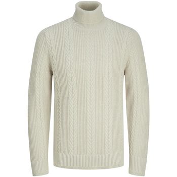 Jack & Jones Jersey 12261441 JCOCIPHER KNIT ROLL NECK MOONBEAM para hombre