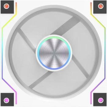 Refrigeración aire Darkflash Tech PWM ARGB 120 mm DM20 Line White