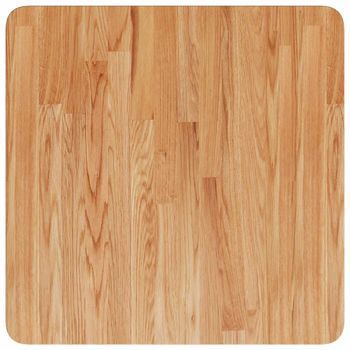 Tablero De Mesa | Tablero Escritorio Cuadrada Madera Roble Marrón Claro 50x50x4 Cm