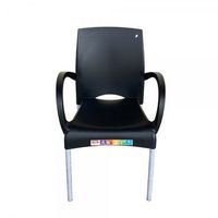 sillon resina aluminio ourika negro