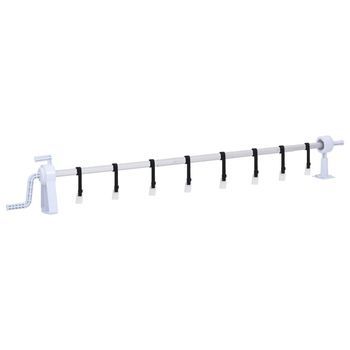 Enrollacobertor De Piscina Con Base De Plástico Vidaxl