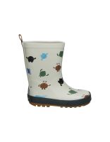 botas de agua gioseppo 76544 grises con dibujos infantiles 27