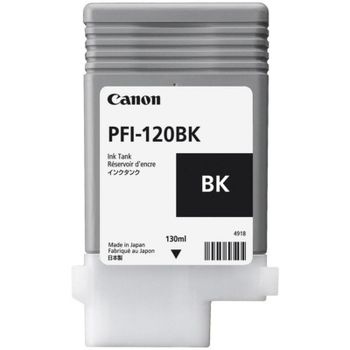 Cartucho de Tinta Canon PFI-120BK Negro Original 130 ml