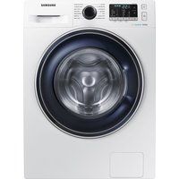 samsung ecobubble ww80j5555fw 8 kg 1400 spin washing machine - white white