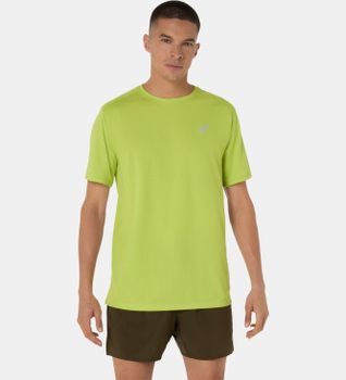 Asics para hombre. 2011D221 Camiseta Core SS amarillo lima (XL), Casual, Deportivo, Algodón, Multideporte, Manga corta