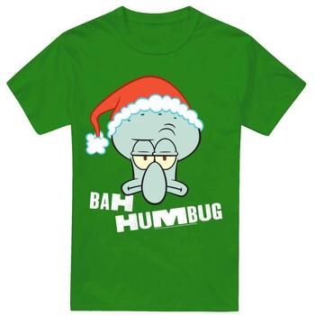 Spongebob Squarepants Camiseta Bah Humbug para hombre