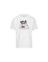 camiseta kappa glabu tbar hombre blanco