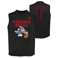 camiseta space jam 2 bulls slam dunk mesh tank - junior
