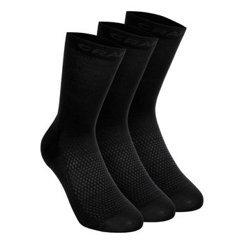 Craft Core Dry High Calcetines para correr Unisex - negro