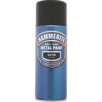 hammerite smoothrite 400ml satin black -