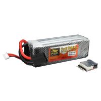 bateria lipo zop power 111v 8000mah 3s 40c con enchufe trx y alarma de bateria para traxxas