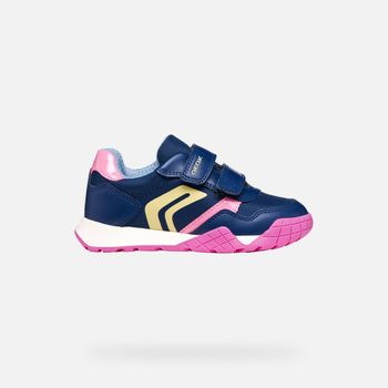 GEOX Rann-e Junior Azul Royal Oscuro/rosa