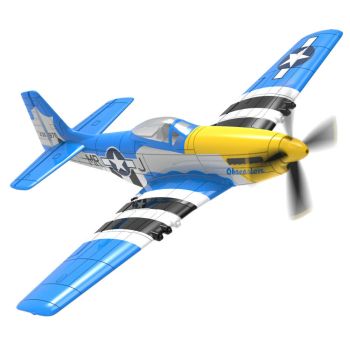 VolantexRC Mini Mustang P-51D V2 EPP Envergadura de 400mm 2.4G 4CH 6-Ejes Giroscopio Sistema de Estabilización Aerobacia