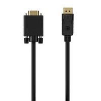 aisens cable conversor displayport a vga dpm-vgam negro 10m