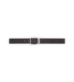 A|X Armani Exchange para hombre. 951186CC528U6200 Cinturón Tongue marrón (36), Clásico, Piel