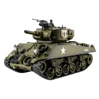 021 118 24g tanque rc americano sherman m4a3 modelos simulacion efectos de humo luces led para juguetes de ninos