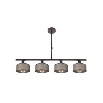 Lampara Gilda 4xe14 Marron Regx76x14 Cm