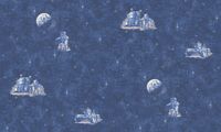 papel pintado  astronauta azul 