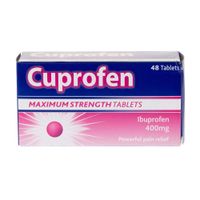 cuprofen maximum strength tablets 400mg