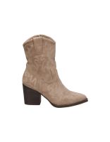 botines camperos buonarotti a2435 en beige para mujer 40