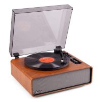 tocadiscos audizio laredo 160w rms bluetooth altavoces integrados madera