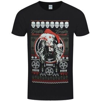 Rob Zombie Tops y Camisetas Bloody Santa para mujer