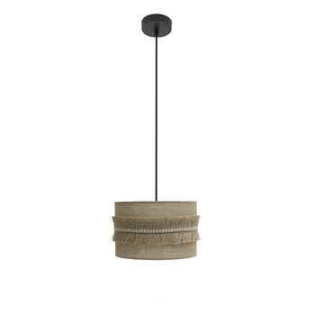 FABRILAMP Lampara Colgante De La Serie Kala Rustica Acabado Beige De