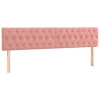 cabeceros terciopelo rosa 180x7x7888 cm vidaxl