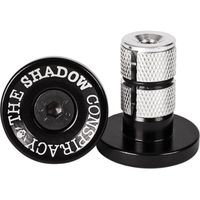 shadow deadbolt bar ends black