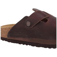 birkenstock zuecos sabots boston cuir huile para mujer
