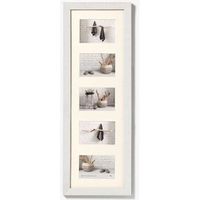 marco de fotos home blanco polar 5x10x15 cm walther design