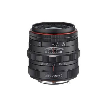 Objetivo Pentax HD DA 20-40 mm f/2.8-4 ED DC WR Montura KAF3 Parasol Negro