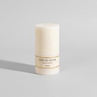 vela perfumada blanco roto aroma velo de algodon