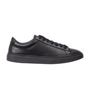 boss para hombre 50552853 zapatillas de piel kieran negro 41 plano cordones casual