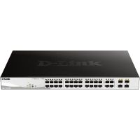 d-link dgs-1210-28mpe switch gestionado l2 24 puertos gigabit poe  4 puertos sfp