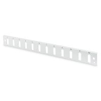 digitus panel frontal vertical 12 puertos sc 1u gris