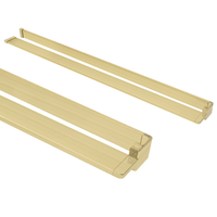 percha de bano rea evo brush gold
