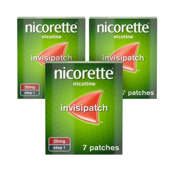 Nicorette Invisi Step 1 25mg - 21 Patches